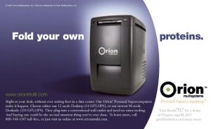 Orion Multisystems Folding Proteins