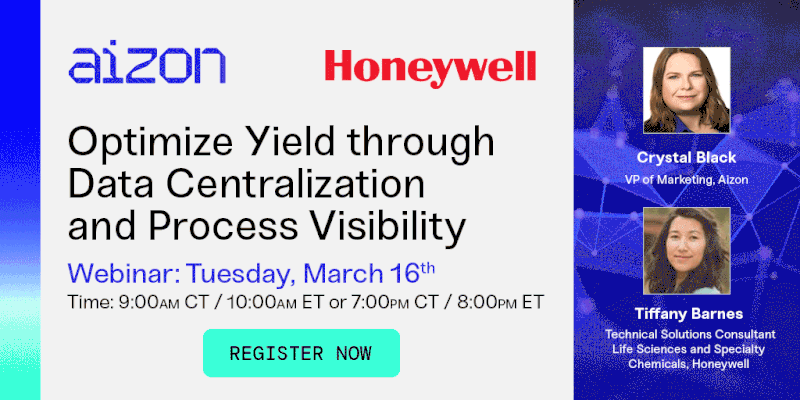 Joint Aizon Honeywell webinar