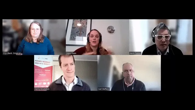Becoming Revenue Champions webinar recording on AI-generated content