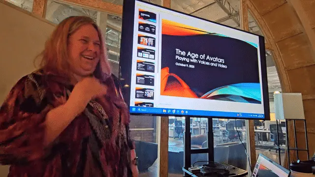 The Age of Avatars webinar recording on AI voices, podcasts, and personas, RMAIIG